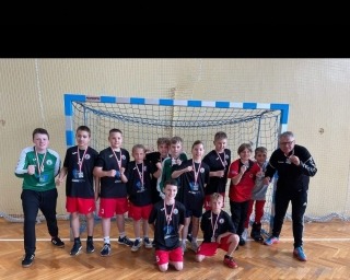 drużyna chłopców z 5a