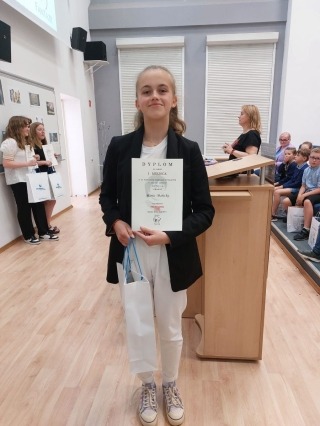 I miejsce w konkursie