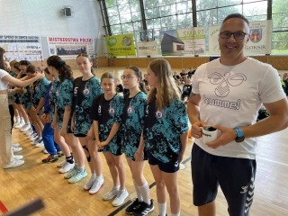 wręczanie medali za I miejsce