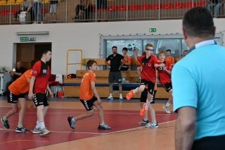 zawodnicy podczas meczu