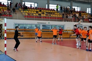 zawodnicy podczas meczu