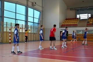 zawodnicy podczas meczu