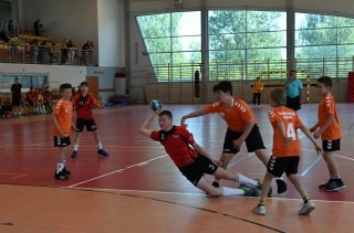 zawodnicy podczas meczu