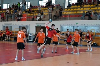 zawodnicy podczas meczu