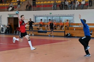 zawodnicy podczas meczu