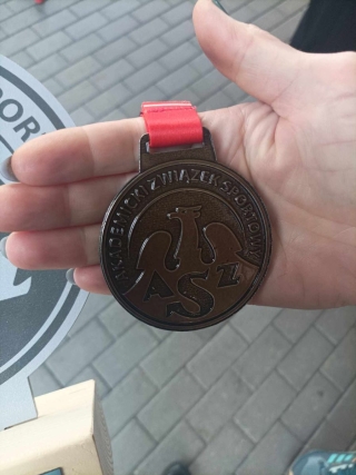 medal za II miejsce 