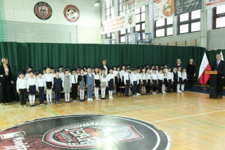 w oczekiwaniu na ślubowanie