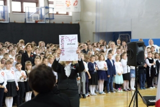 podziękowanie na ręce Pani Dyrektor