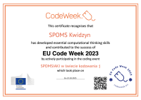 Akcja CodeWeek 2023