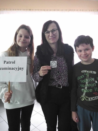 patrol egzaminacyjny w akcji sprawdzania