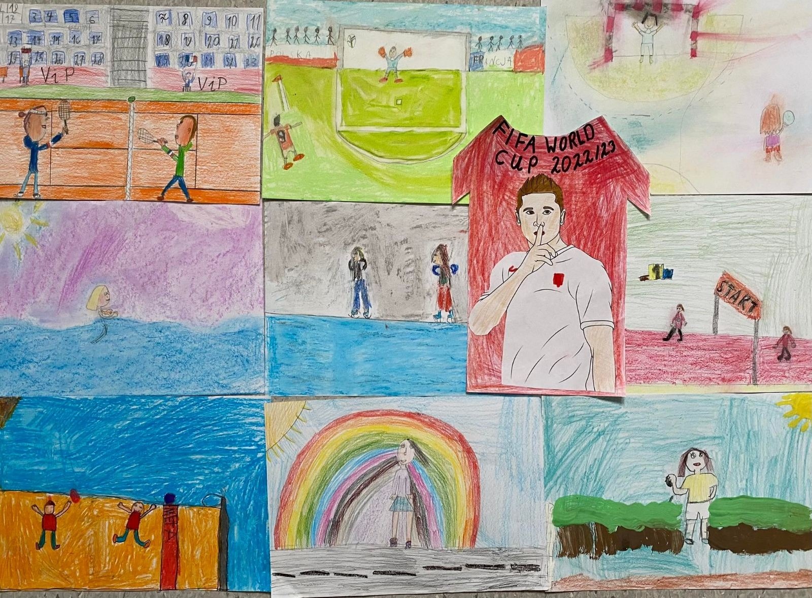 prace plastyczne uczniów