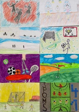 prace plastyczne uczniów