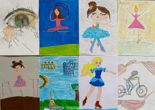 prace plastyczne uczniów