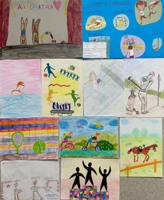 prace plastyczne uczniów