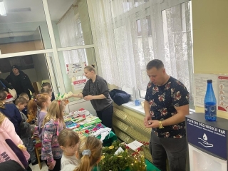 stoiska na szkolnym Jarmarku