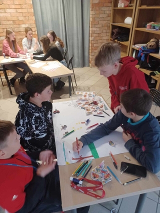 klasa 5d na warsztatach