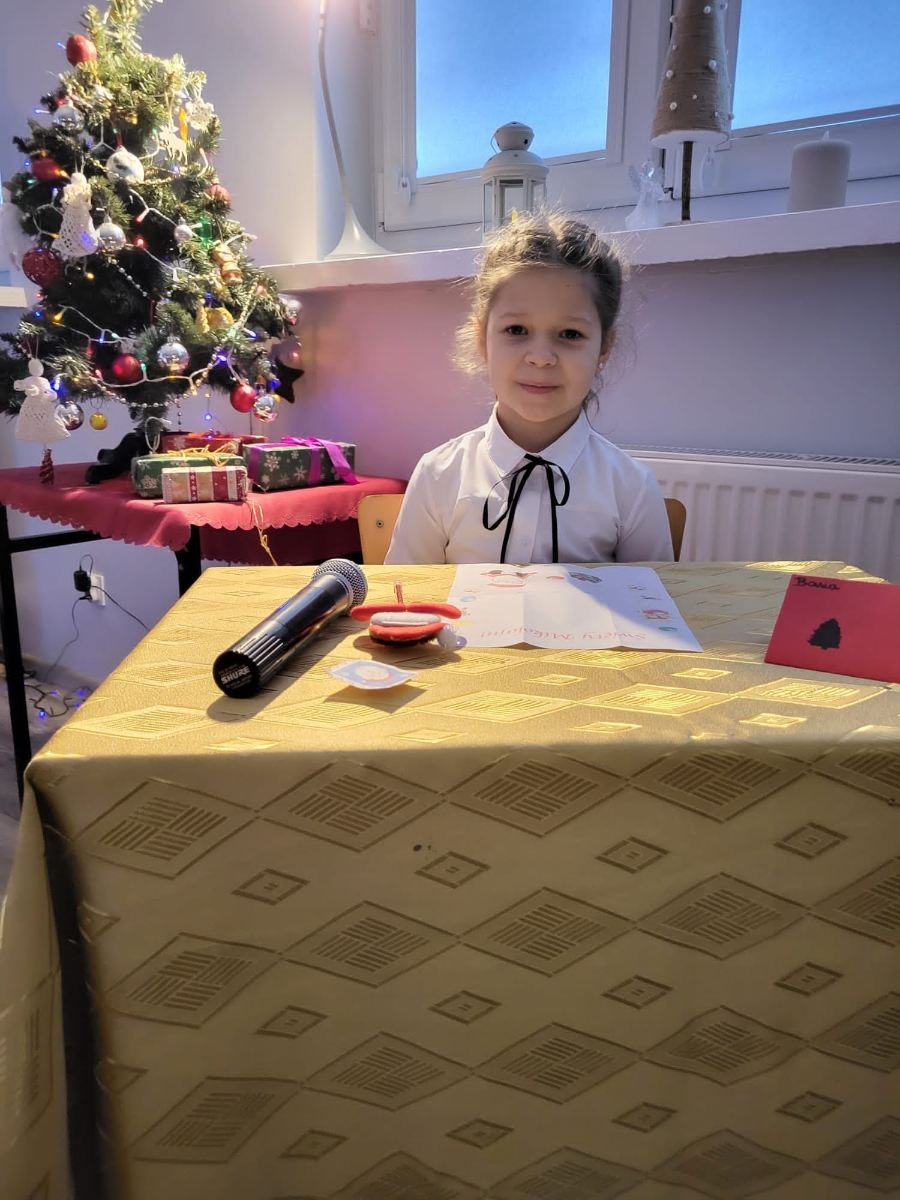 uczniowie klas 1 i 2 ze świetlicy szkolnej 