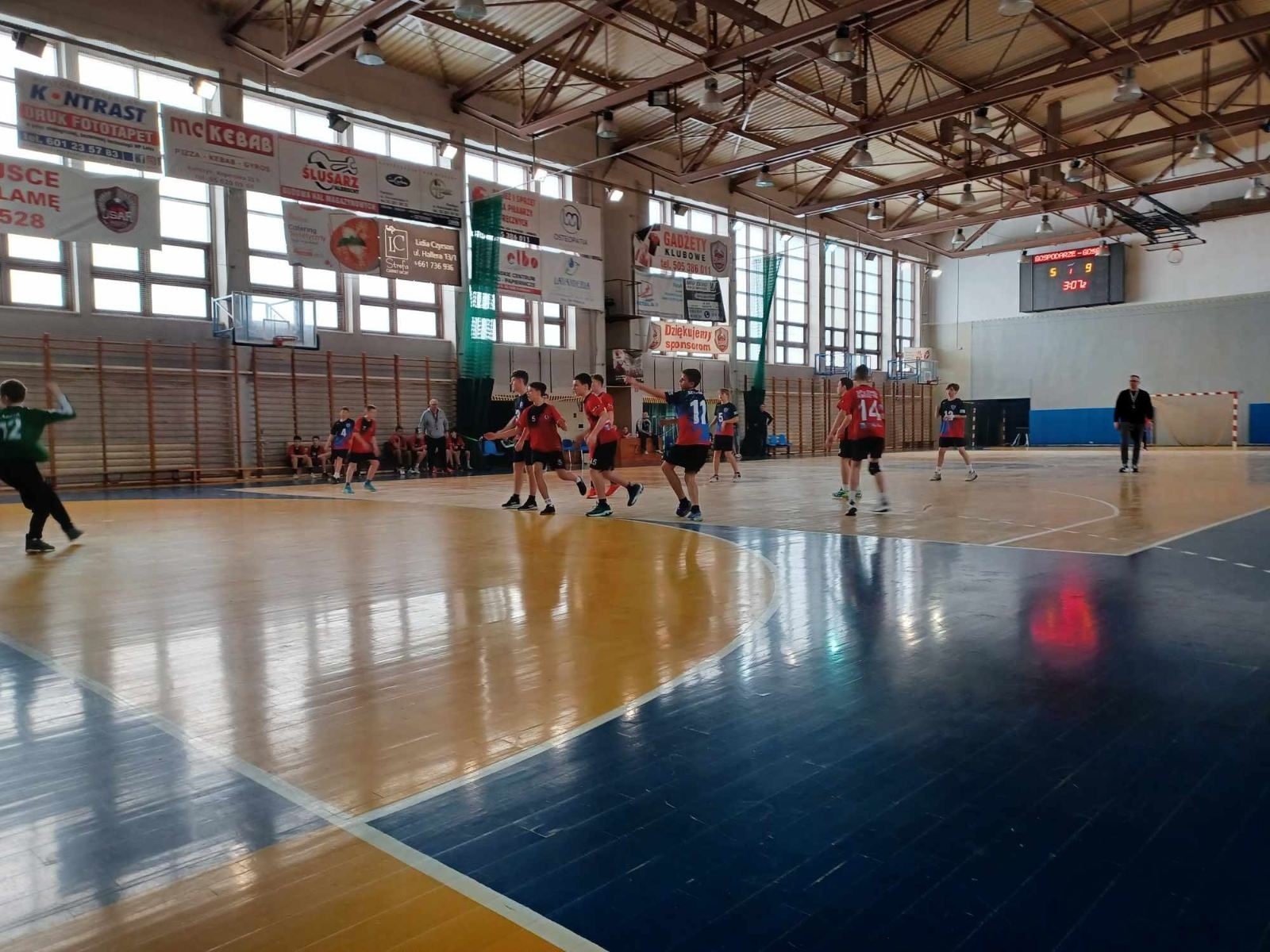podczas gry