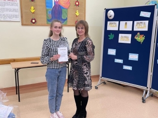 nagrodzona uczennica