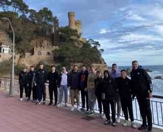 drużyna 7a chł. z trenerem