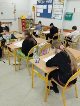 podczas pisania testu