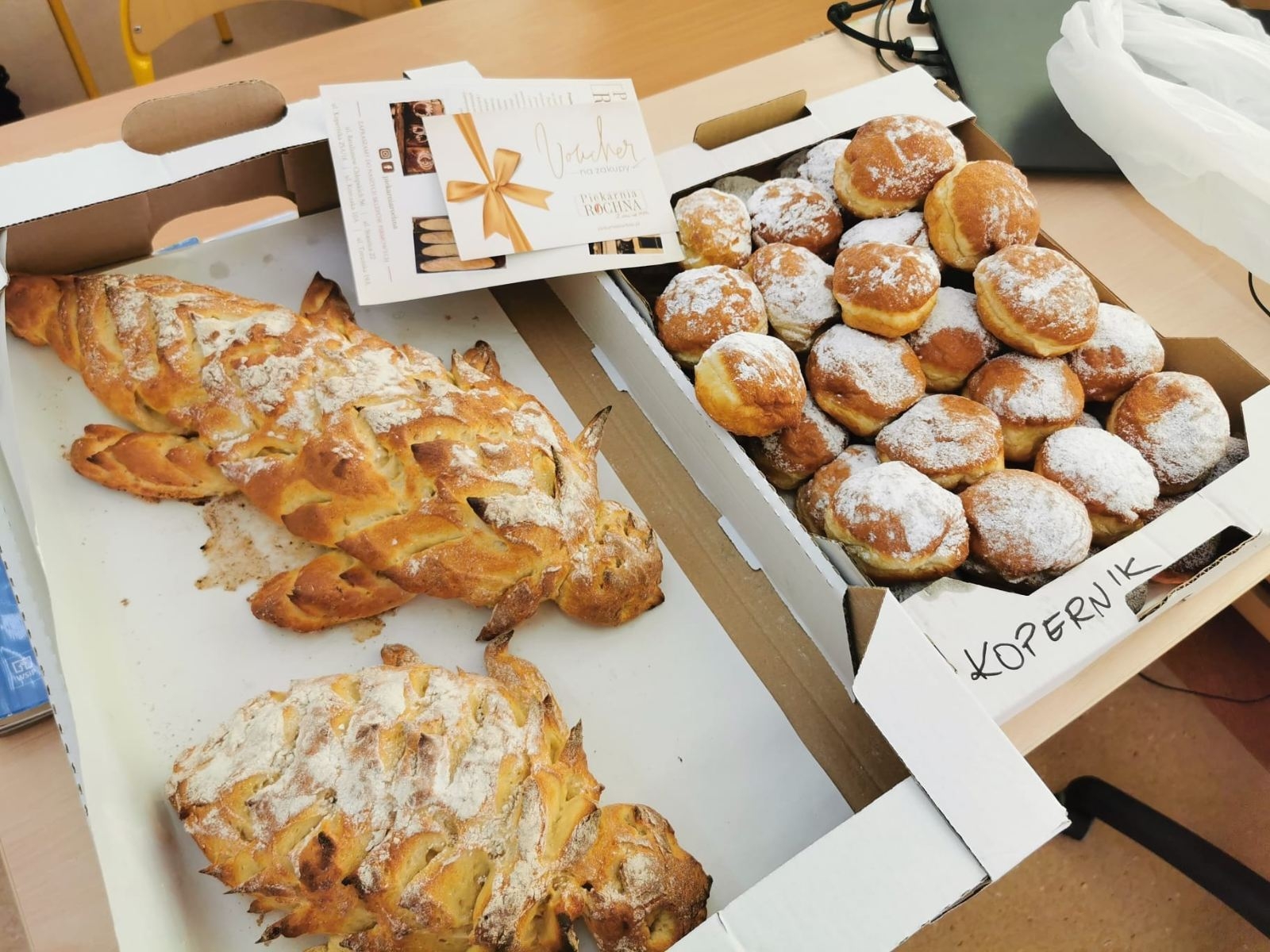chleb i pączki