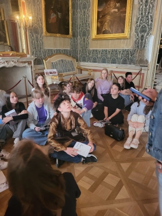 podczas zwiedzania Warszawy