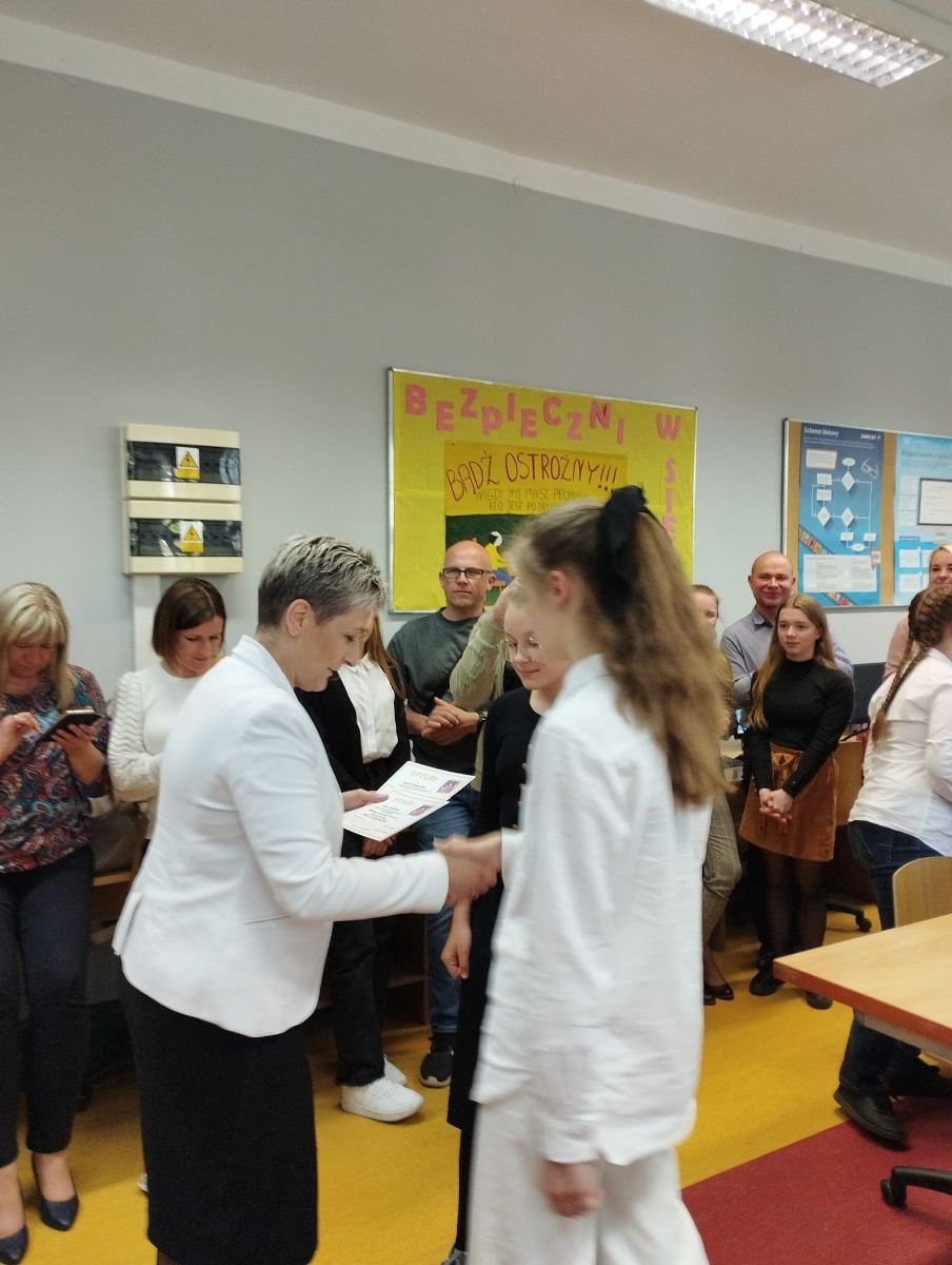 wręczanie nagody