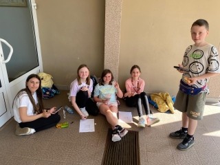 podczas rozwiązywania eko-gry