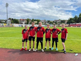 reprezentacja szkoły - chłopcy z 6a,6b,5a