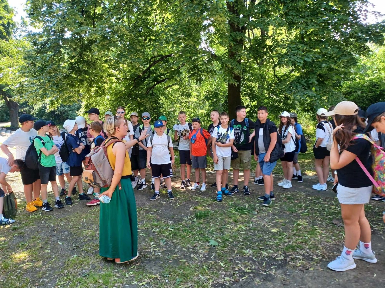 podczas zwiedzania