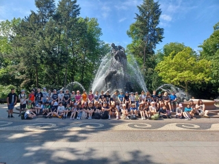 uczniowie z klas 5c i 5d