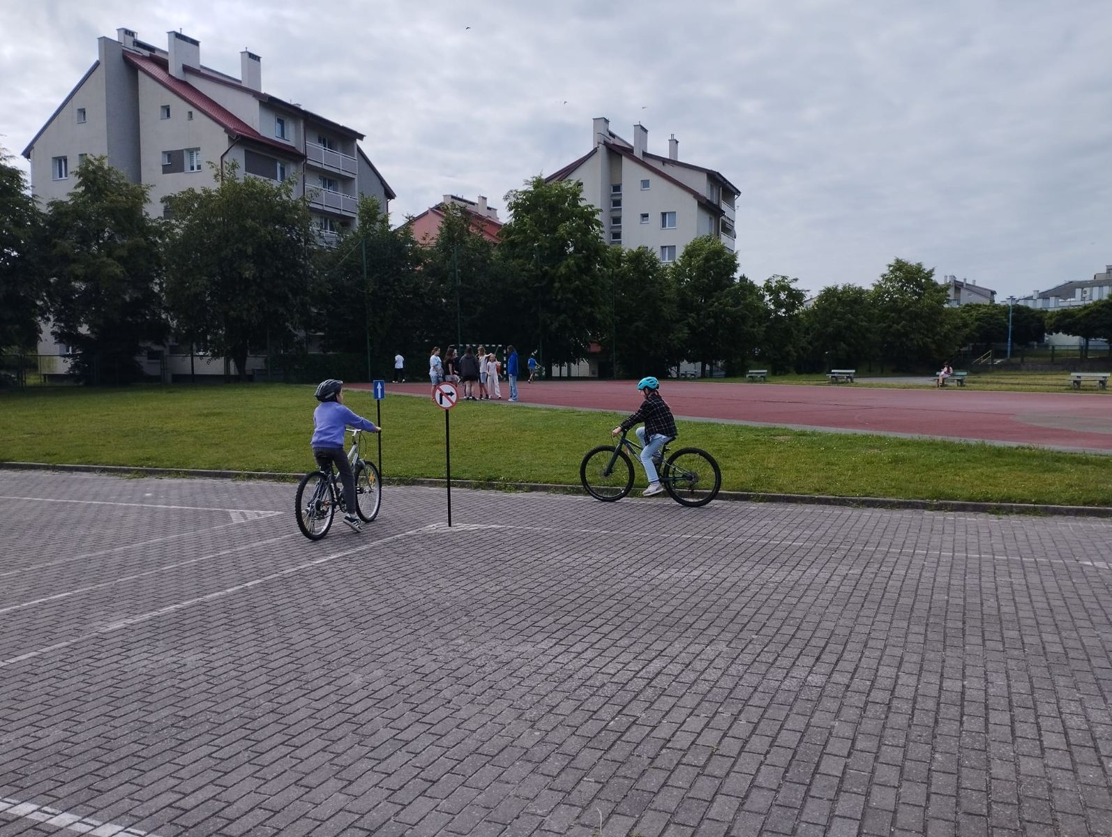podczas egzaminu