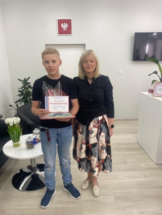 nagrodzony uczeń 7c