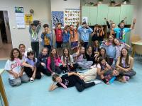 Klasa 5b na Zielonej Szkole