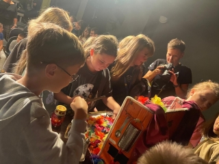 Klasa 4d w Czarnej Sali 