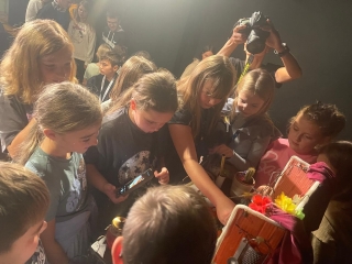 Klasa 4d w Czarnej Sali 