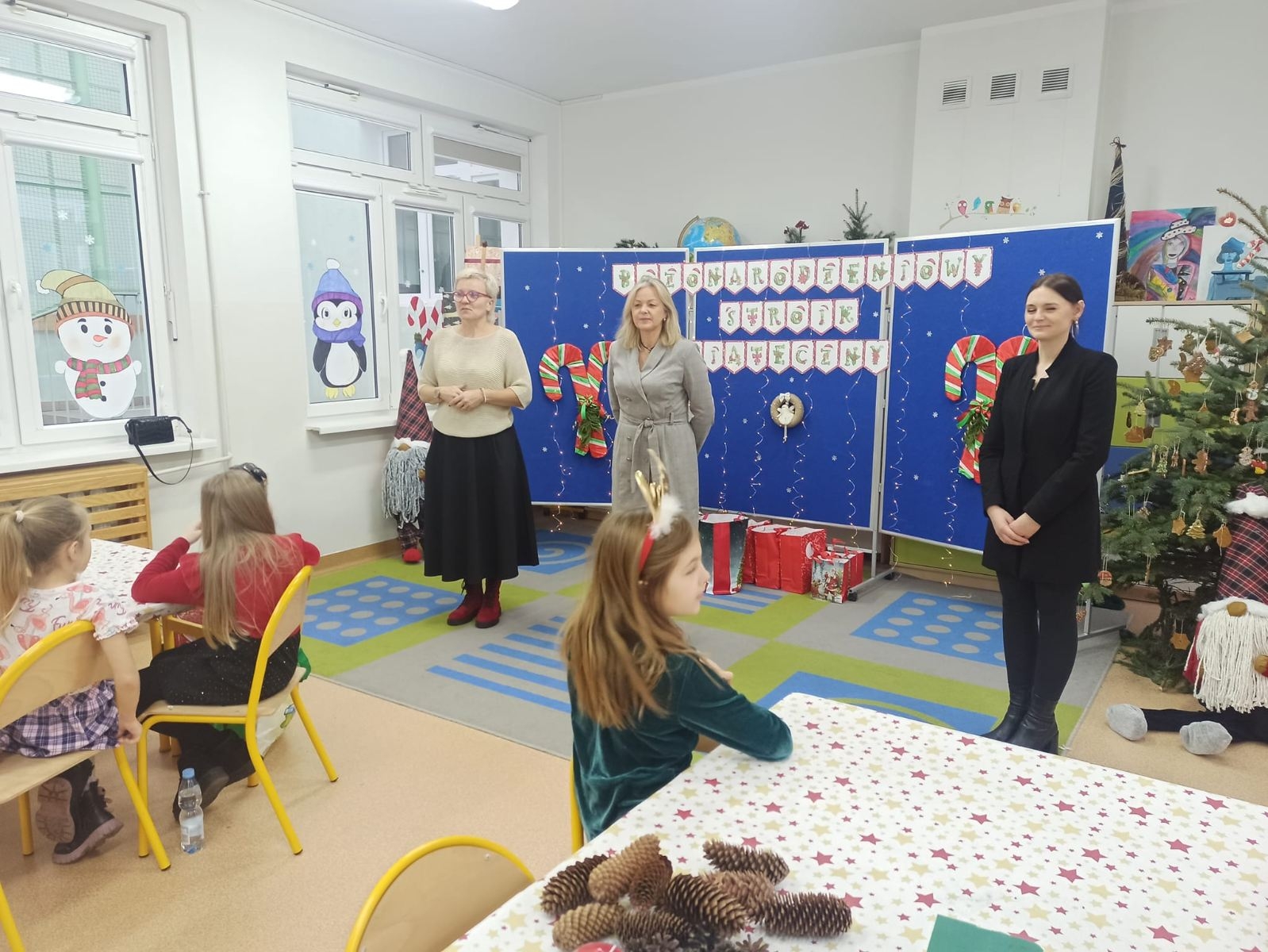 Pani Dyrektor i nauczyciele