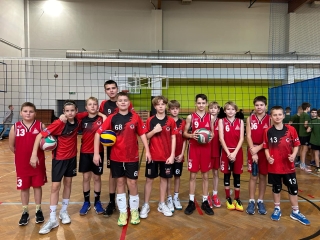 zawodnicy  siatkówki