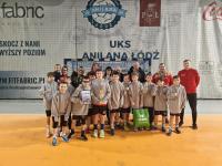 Sportowcy z 5a na Ogólnopolskim Turnieju Anilana Winter Cup