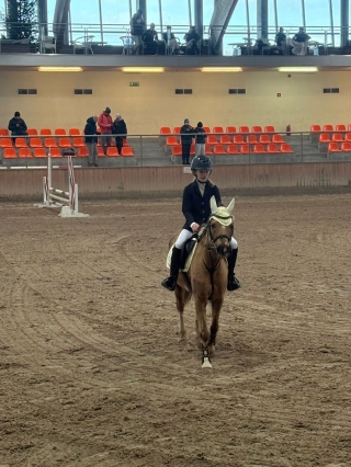 podczas zawodów - Zosia W. 