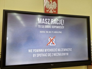 podczas zajęć DBI