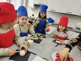 Uczniowie 3a na warsztatach żywieniowych