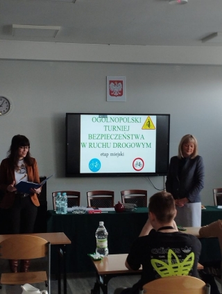 przywitanie uczestników przez Panią Dyrektor