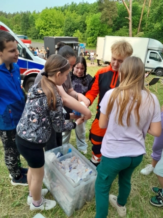 klasa 5c na warsztatach pierwszej pomocy