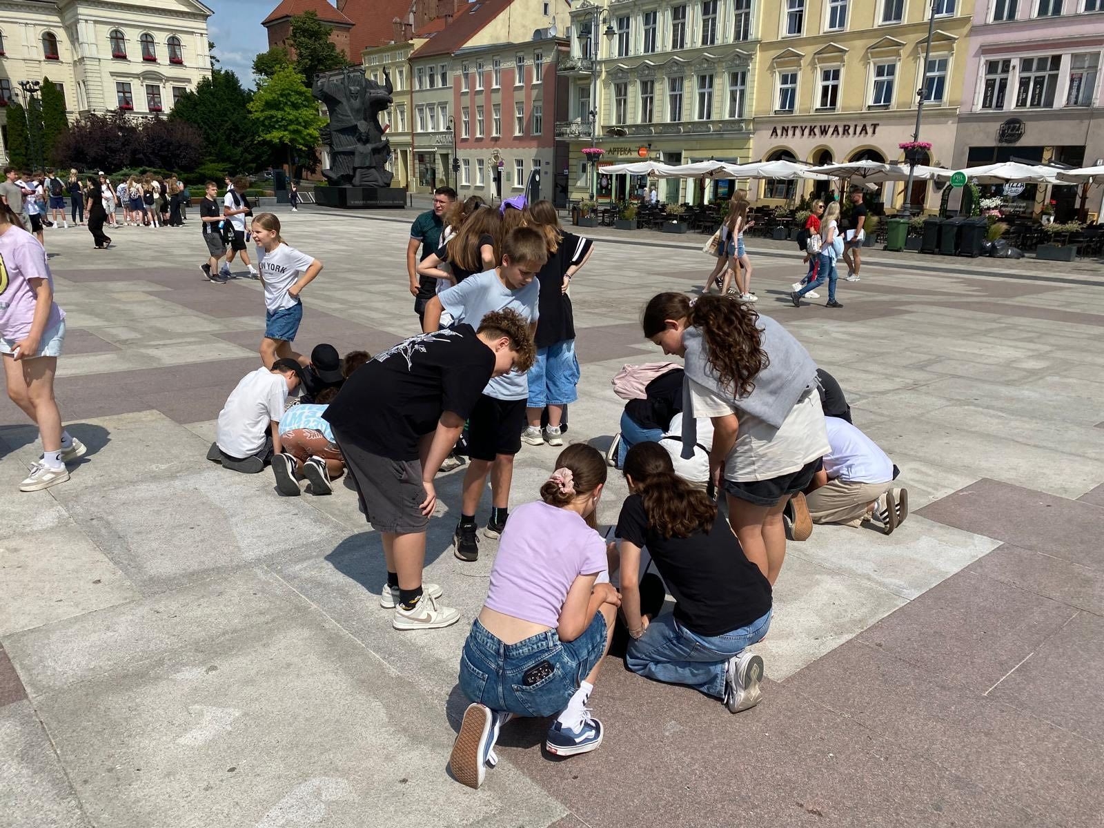 podczas zwiedzania