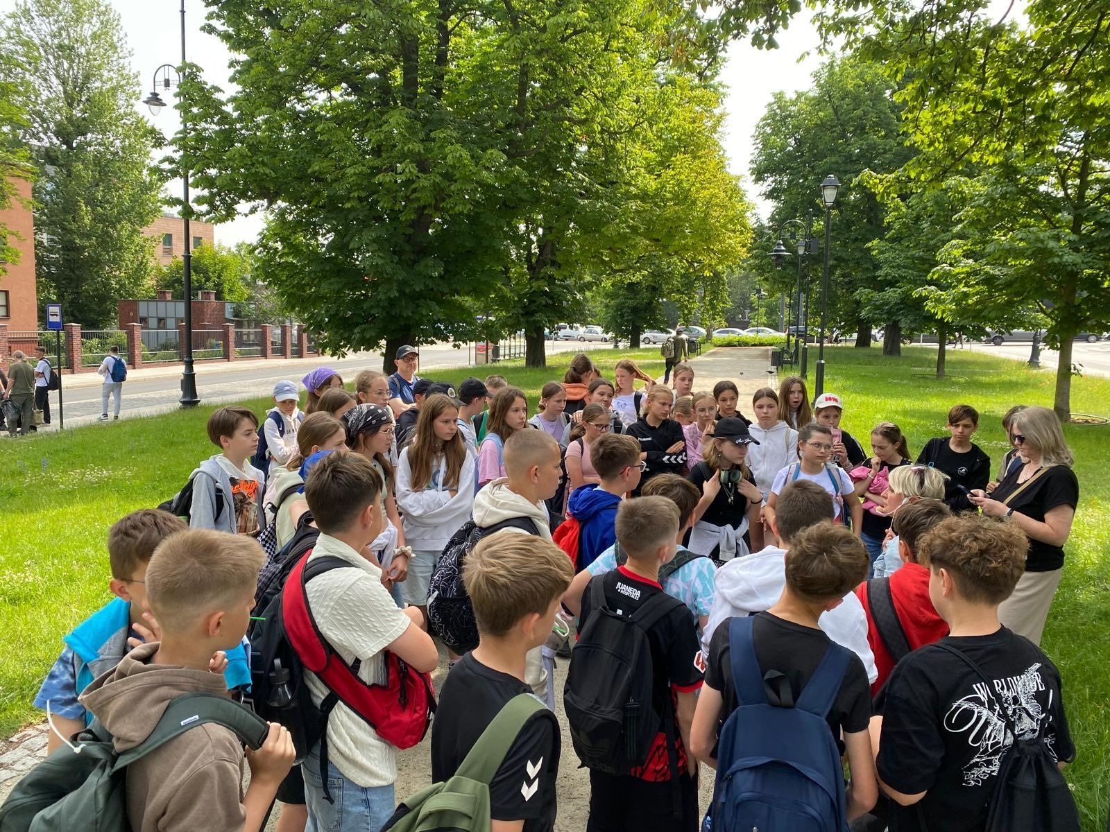 podczas zwiedzania