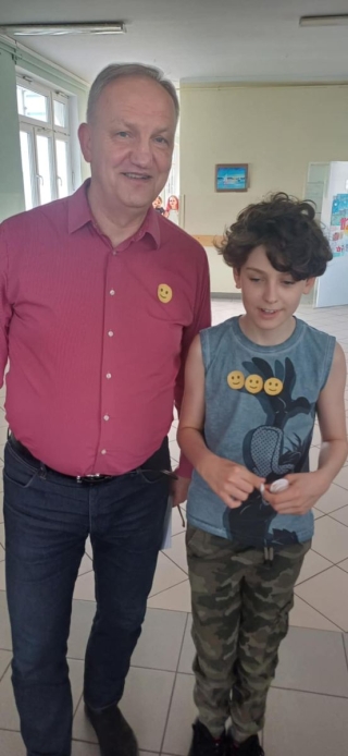 wicedyrektor i uczeń