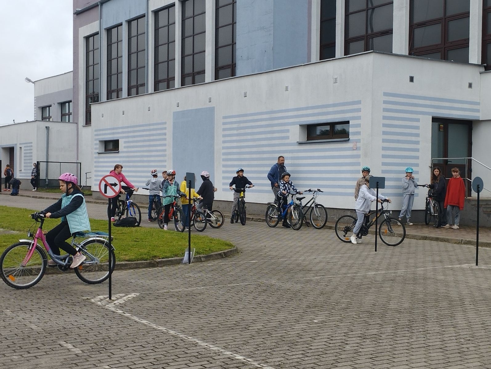 podczas egzaminu praktycznego