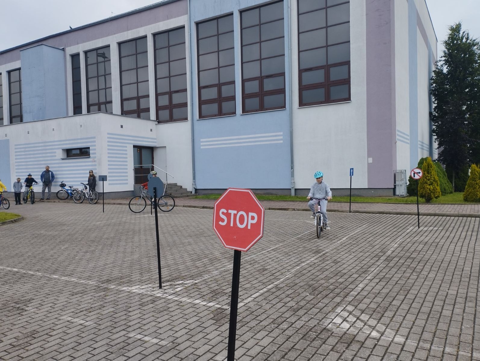 podczas egzaminu praktycznego